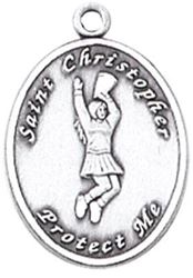 St. Christopher Sports Medals-Cheerleading