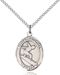 St. Christopher Necklace Sterling Silver