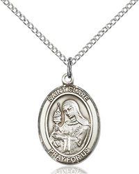 St. Clare of Assisi Patron Saint Necklace