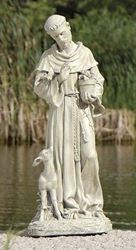 St. Francis with Fawn Statue