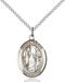 St. Genevieve Necklace Sterling Silver