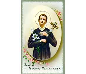 St. Gerard Safe Delivery Prayer Paper Prayer Card, Pack of 100