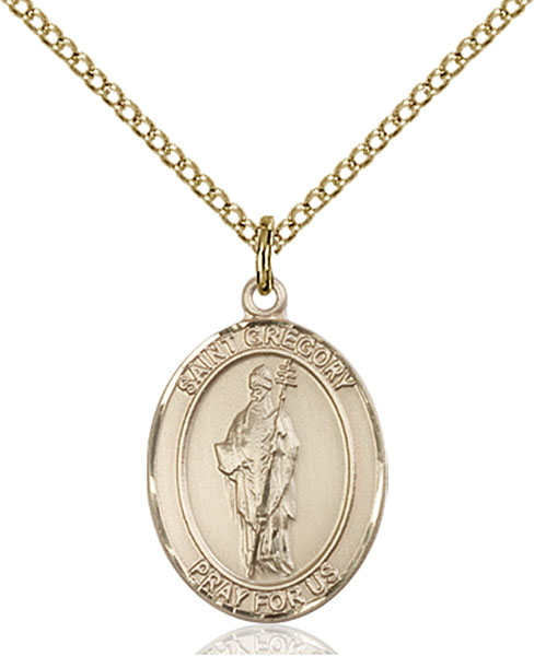 St. Gregory Necklace Sterling Silver