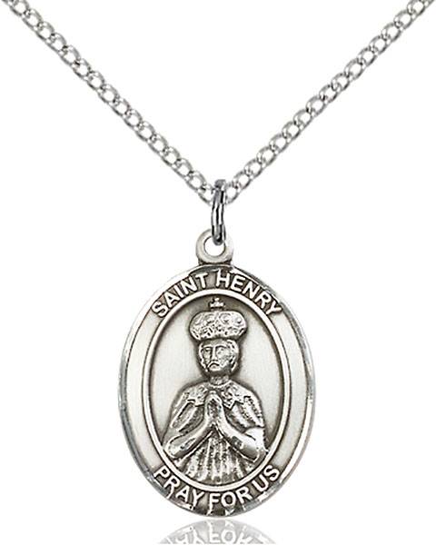 St. Henry II Patron Saint Necklace