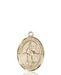 St. Isidore Necklace Solid Gold