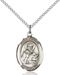 St. Isidore Necklace Sterling Silver