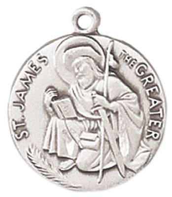 St. James Medal on Chain