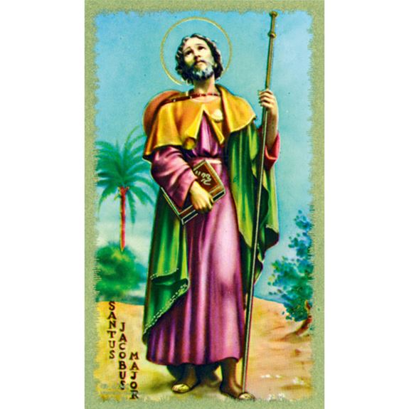 St. James Paper Prayer Card, Pack of 100