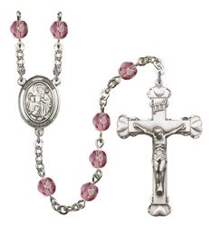 St. James the Greater Patron Saint Rosary, Scalloped Crucifix