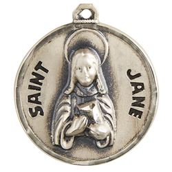 St. Jane Pendant on 18" Chain