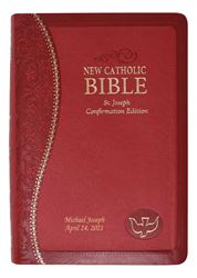 St. Joseph New Catholic Bible (Confirmation Edition) with Embossing