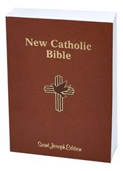 St. Joseph New Catholic Bible (Large Type), Brown Flex Cover