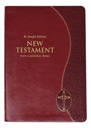 St Joseph New Catholic Bible (NCB) New Testament - Burgundy Dura-Lux