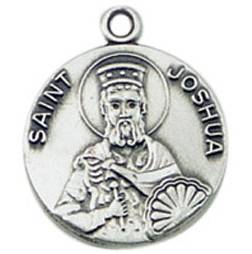 St. Joshua Medal on Chain *WHILE SUPPLIES LAST (NOT DISC)*