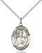 St. Leo Necklace Sterling Silver