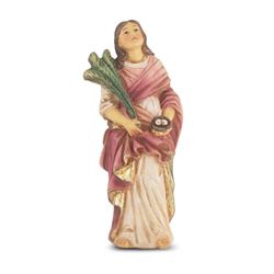  St Lucy 4" Statue