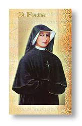 St. Maria Faustina Biography Card