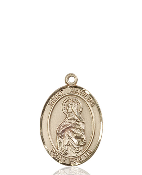St. Matilda Necklace Solid Gold