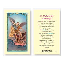Prayer to Saint Michael Holy Card