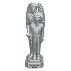 St. Michael Police 3.5" Pewter Statue