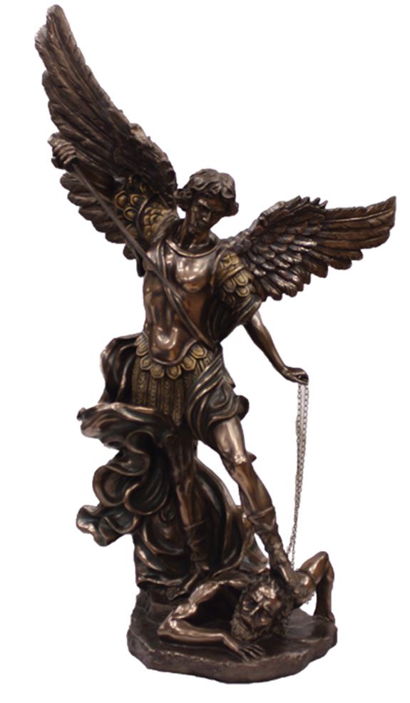 St. Michael the Archangel 45" Bronze Statue