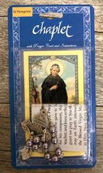 St Peregrine Chaplet with Holy Card