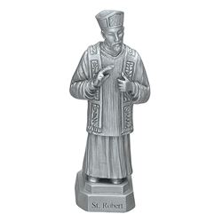 St. Robert 3.5" Pewter Statue 