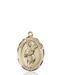St. Scholastica Necklace Solid Gold
