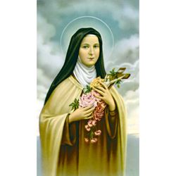  St. Therese Paper Prayer Card, Pack of 100 