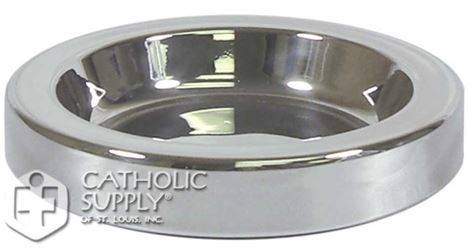 Stainless Steel Communion Bread Plate Insert - Silver Finish