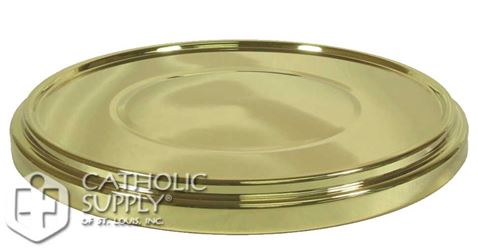 Stainless Steel Communion Cup Tray Base - Gold Finish