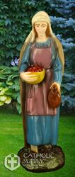 Standing Shepherdess, Full Color for 36" Scale Nativity Sets