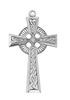 Sterling Silver Celtic Cross on 24" Chain