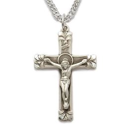 Sterling Silver Crucifix on 20" Chain