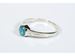 Miraculous Sterling Silver Ring w/Blue Epoxy - PT14433