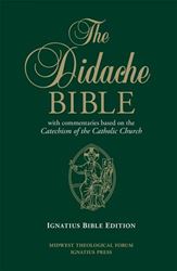 The Didache Bible Bonded Leather with Commentaries Based on the Catechism of the Catholic Church