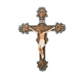 The Evangelist 10.25" Resin Wall Crucifix
