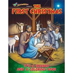 The First Christmas Coloring Book