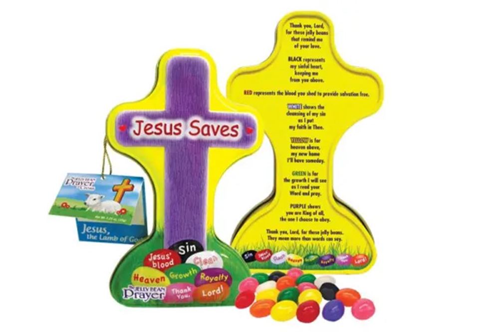 The Jelly Bean Prayer Cross Tin