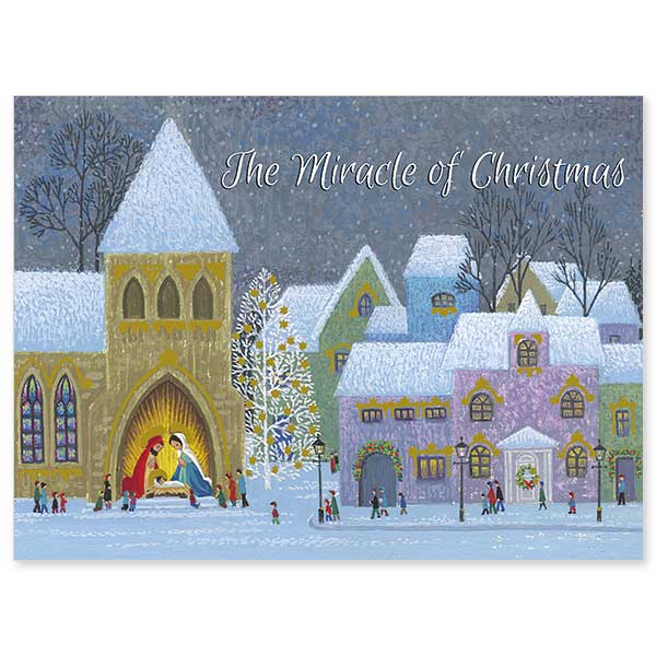 The Miracle of Christmas Boxed Christmas Cards