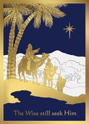 The Wise Still Seek Him Priest Christmas Cards Box of 25 