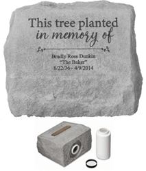 This Tree Planted In Memory Of Personalized Cremation Urn *SPECIAL ORDER NO RETURN*