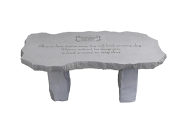 Those We Love Large Personalized Memorial Bench
