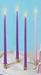 Tiny Tapers Advent Candles, Box of 8