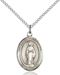 Virgin of the Globe Necklace Sterling Silver
