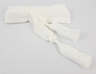 White Cloth Cincture - Tergal by Sorgente
