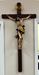 Wood Carved 49" Crucifix with 24" Corpus from Italy - PEM-703000-24/49