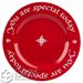 Waechtersbach Plate, You Are Special Today Red Plate