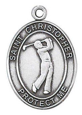 St. Christopher Sports Medal-Golf