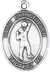 St. Christopher Sports Medal-Volleyball